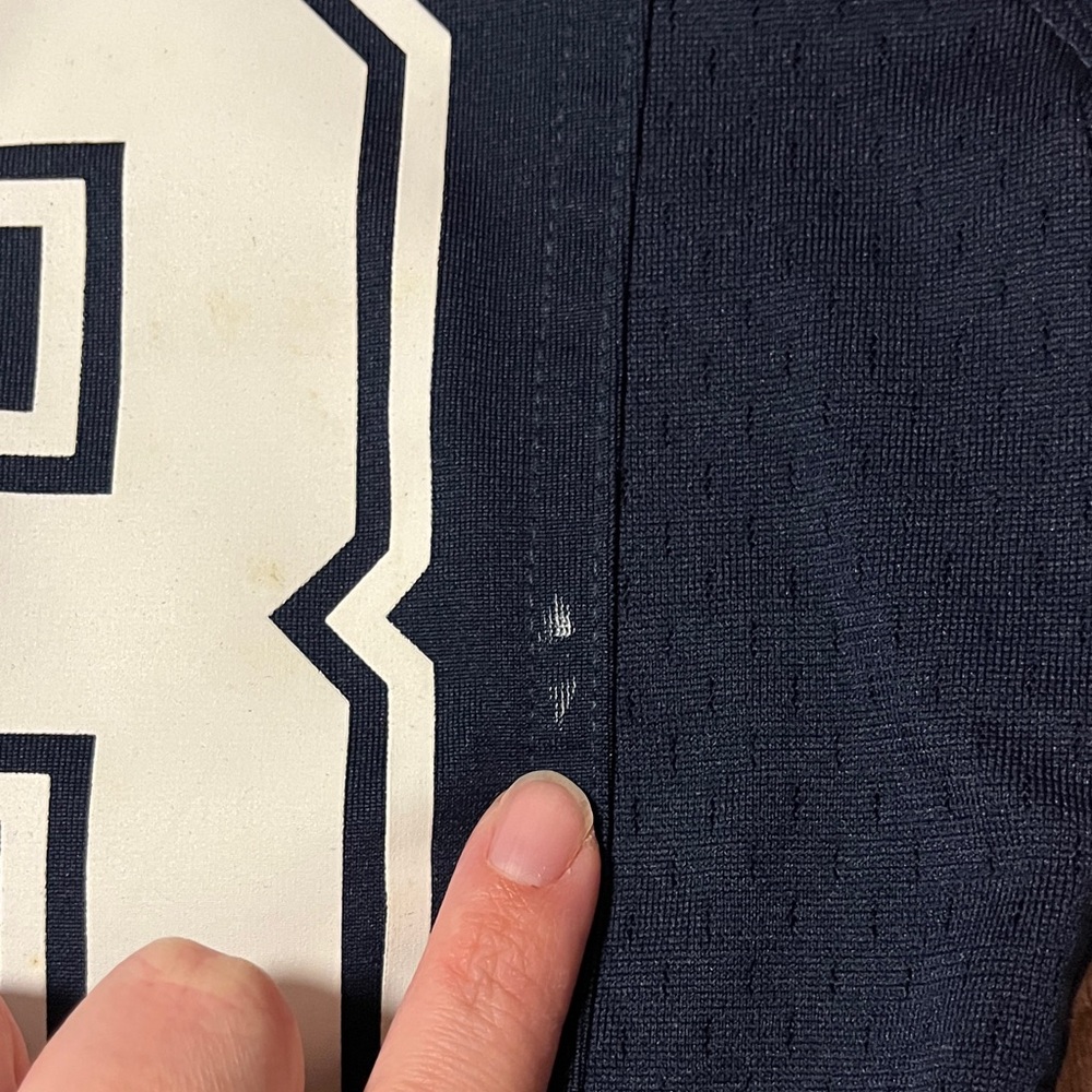 Nike Navy and White NFL Jersey - Picture 5 of 8